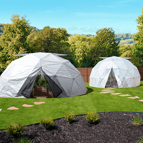 Image of Harvest Right 24 foot Geodesic Dome Greenhouse Kit 450 Sq Ft - Right Bud