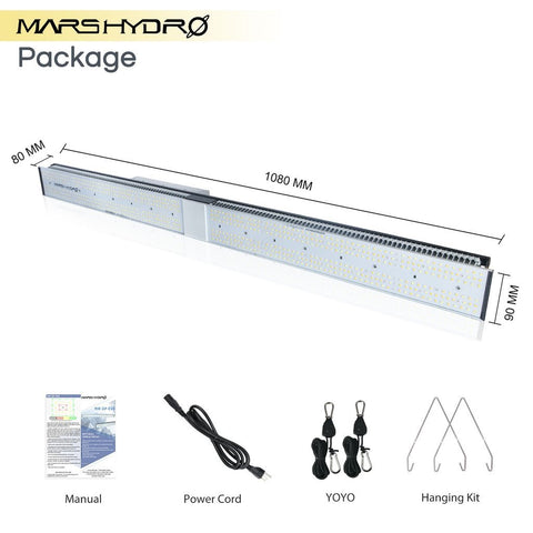 Image of Mars Hydro SP-250 196 Watt LED Grow Light